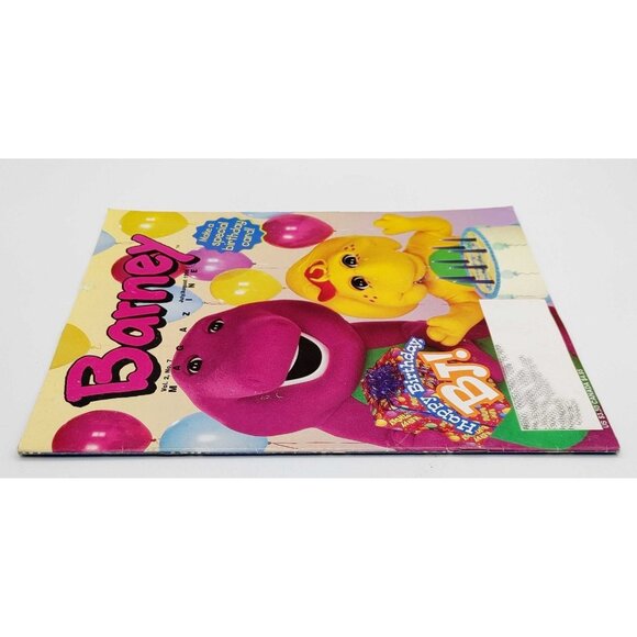 Barney Magazine July/Aug 1998 Happy Birthday BJ! RARE - Picture 5 of 11
